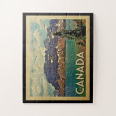 Canada Vintage Travel Legpuzzel (Verticaal)