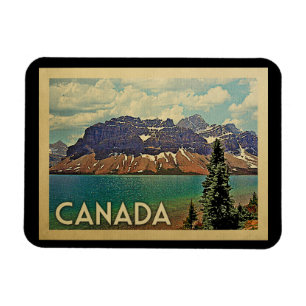 Canada Vintage Travel Magneet