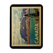 Canada Vintage Travel Magneet (Verticaal)