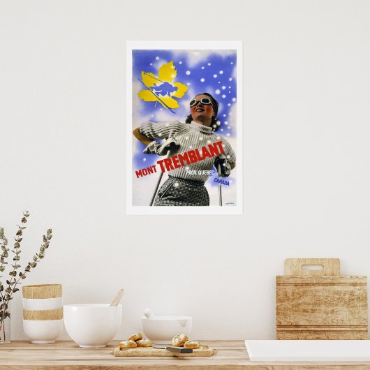 Canada Vintage Travel Poster (Keuken)