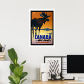 Canada Vintage Travel Poster (Thuiskantoor)