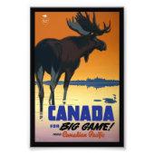 Canada Vintage Travel Poster (Voorkant)
