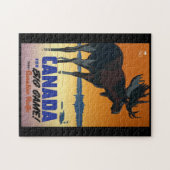 Canada Vintage Travel Poster Legpuzzel (Horizontaal)