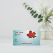 canada - visitekaartje (Staand voorkant)