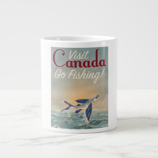 Canada Vist reisposter Grote Koffiekop (Voorkant)