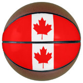 Canada Vlag Basketball Basketbal (Voorkant)