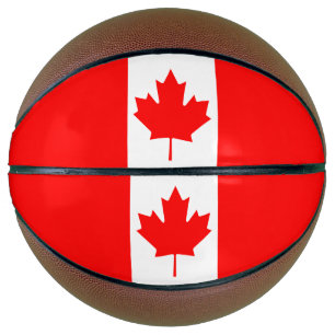 Canada Vlag Basketball Basketbal