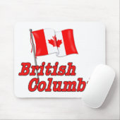 Canada vlag - Brits Columbia Muismat (Met muis)