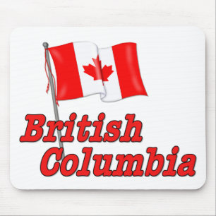 Canada vlag - Brits Columbia Muismat