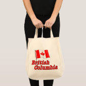 Canada vlag - Brits Columbia Tote Bag (Voorkant (product))