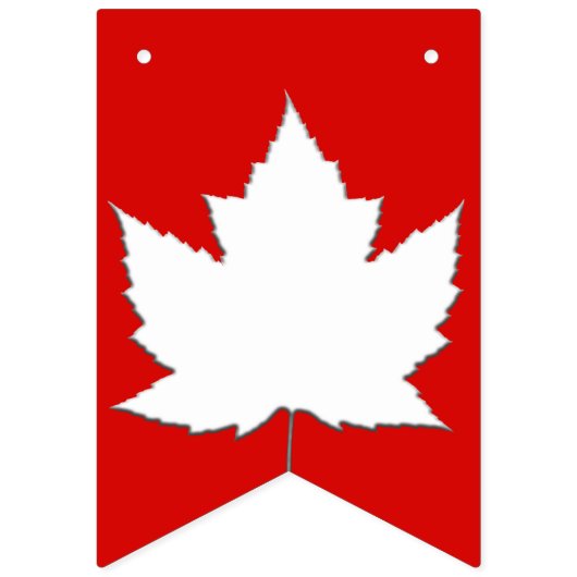 Canada Vlag Bunting Banners Canada Dag Decoraties (Tweede vlag)