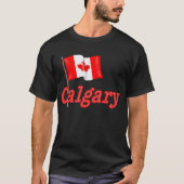 Canada Vlag - Calgary T-shirt (Voorkant)