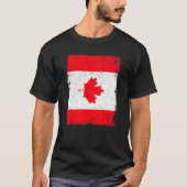  Canada Vlag Canadees erfgoed T-shirt (Voorkant)