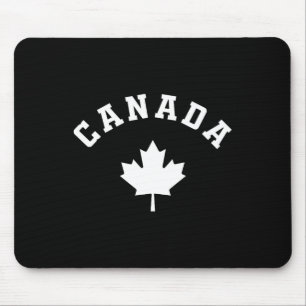 Canada Vlag Canadese Vakantie Vissen Wandelen Skie Muismat