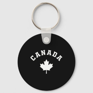 Canada Vlag Canadese Vakantie Vissen Wandelen Skie Sleutelhanger