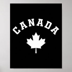 Canada Vlag Canadese Vakantie Vist Wandelski's Poster