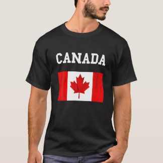 Canada vlag Canadese vlag Canadese rots Maple Lea T-shirt