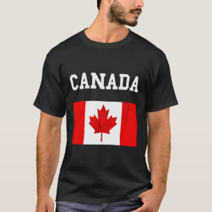 Canada vlag Canadese vlag Canadese rots Maple Lea T-shirt
