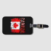  Canada Vlag Canadese Vlag Maple Leaf Bagagelabel (Voorkant (horizontaal))