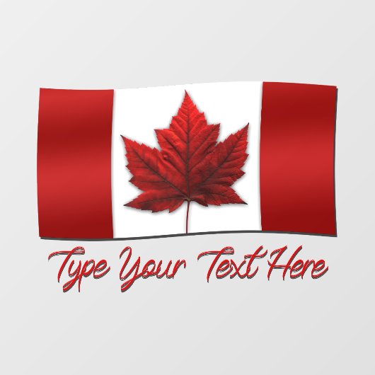Canada vlag Decal Canada Maple Leaf Window Cling (Vel)