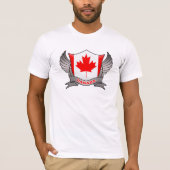 Canada-vlag Emblem T-shirt (Voorkant)