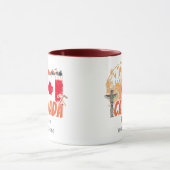 Canada  Vlag en Grizzly Beer Vakantie Mok (Midden)