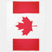 CANADA VLAG FLEECE DEKEN (Voorkant)