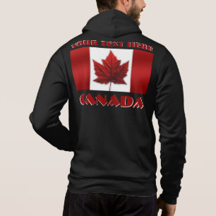 Canada Vlag Hoodie Jas Persoonlijke Hoodies