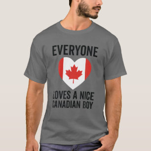 Canada vlag - iedereen houdt van een mooie Canades T-shirt