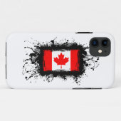 Canada Vlag iPhone 5 Hoesje (Achterkant (horizontaal))