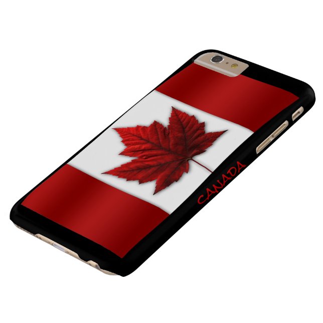 Canada Vlag iPhone 6 Hoesje Aangepast Canada Hoesj (Bovenkant)