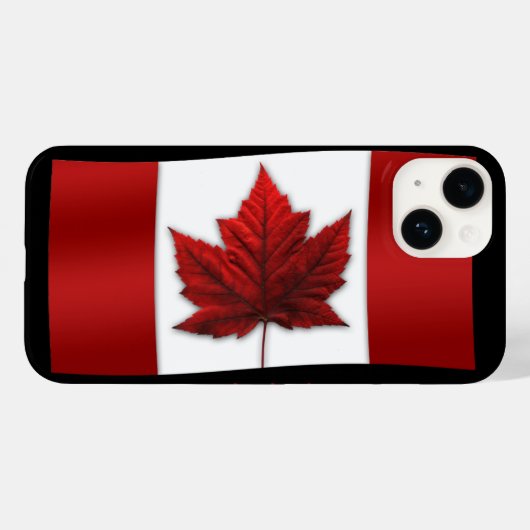 Canada Vlag iPhone 6 Hoesje Aangepaste Canada Hoes (Achterkant (horizontaal))