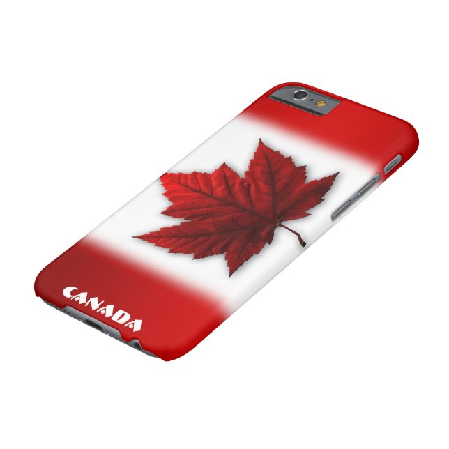 Canada Vlag iPhone 6 Hoesje Canada Smartphone Hoes (Bovenkant)