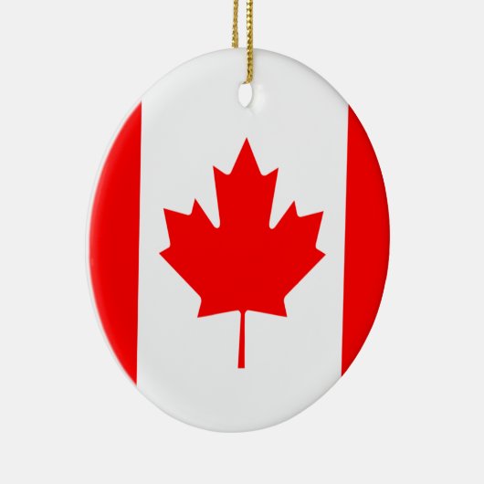 Canada Vlag keramisch Ornament (Rechts)