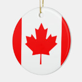 Canada Vlag keramisch Ornament (Links)