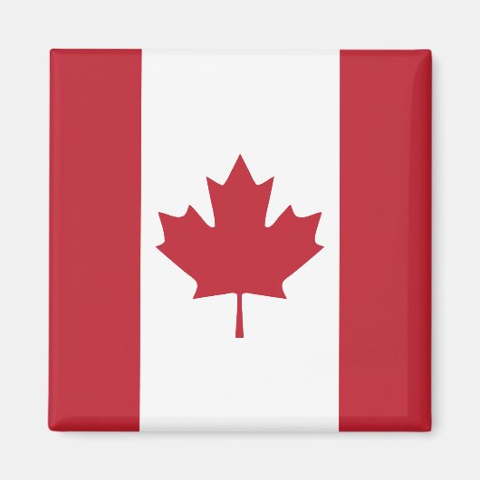 Canada Vlag Koelkast Magneet (Voorkant)