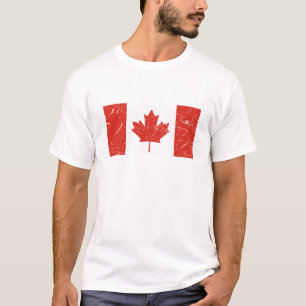 Canada Vlag Mannen T-shirt