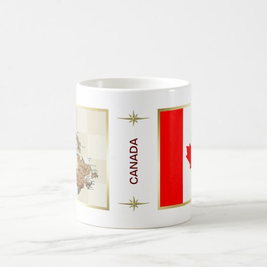 Canada vlag + Map Mok (Center)