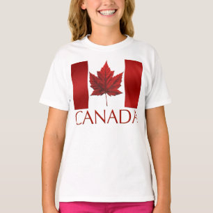Canada Vlag Meisjes T-shirts Kinder Canada Souveni