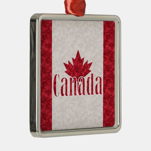 Canada, vlag metalen ornament (Rechts)