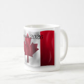 Canada Vlag Mok (Voorkant rechts)