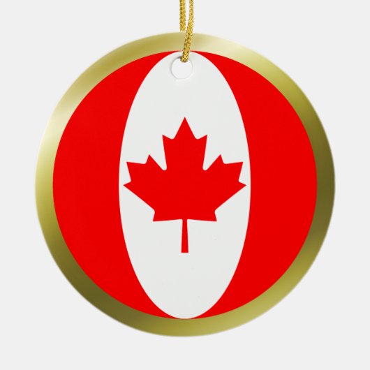 Canada Vlag Ornament (Voorkant)