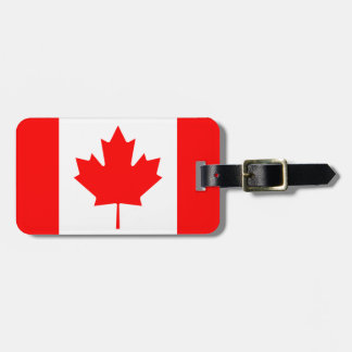 Canada vlag Personalized Travel label, Bagagelabel