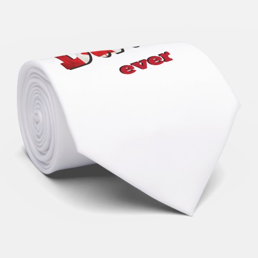 Canada Vlag Prachtige Beste Papa halsdas Stropdas (Opgerold)