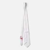 Canada Vlag Prachtige Beste Papa halsdas Stropdas (Achterkant)