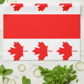 Canada vlag Pruwweg Canadees Oh Canada! Nation Theedoek (Gevouwen)