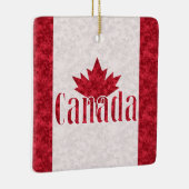 Canada, vlag regen  keramisch ornament (Rechts)