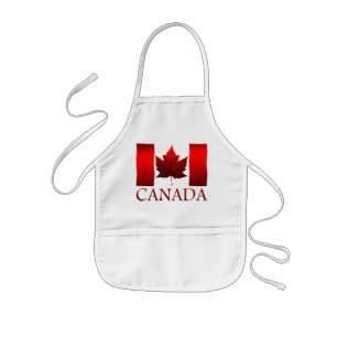 Canada Vlag Schort Kind Canada Souvenir Schort