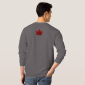 Canada Vlag Shirt Canada Souvenir Shirten & Gift (Achterkant volledig)