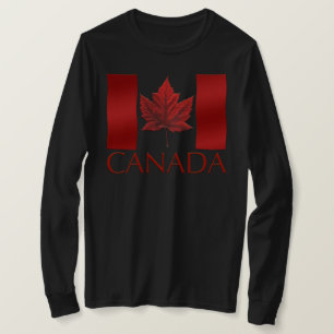 Canada Vlag Shirten Vrouw Canada Souvenir Shirten T-shirt